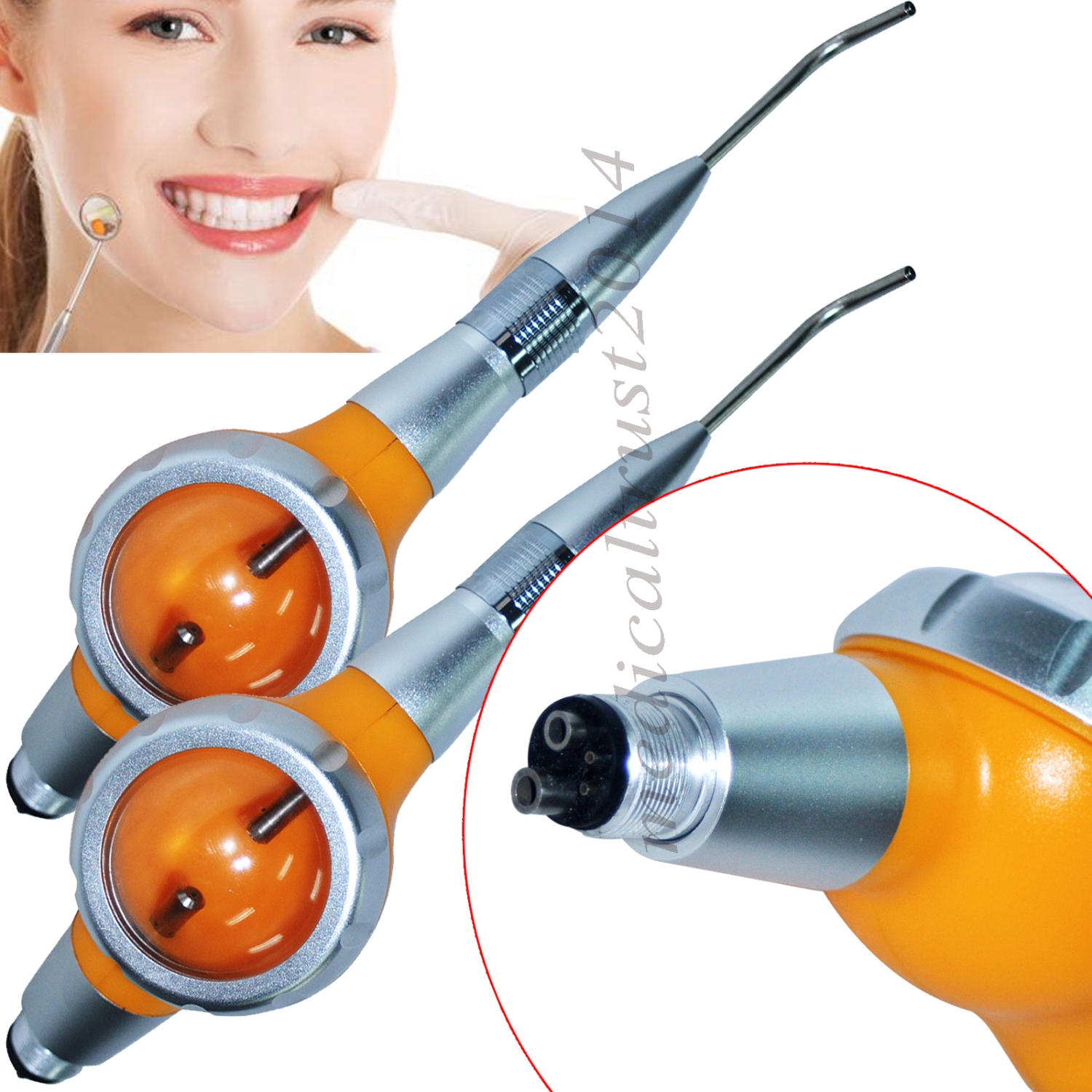 Dental Air Flow Teeth Oral Polishing Polisher Handpiece Hygiene Prophy