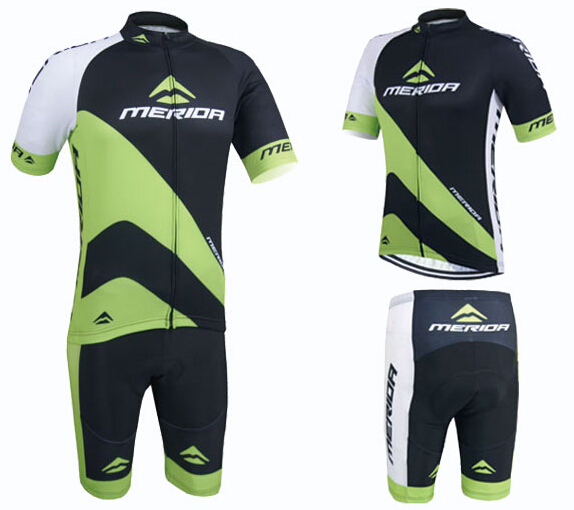 green cycling kit