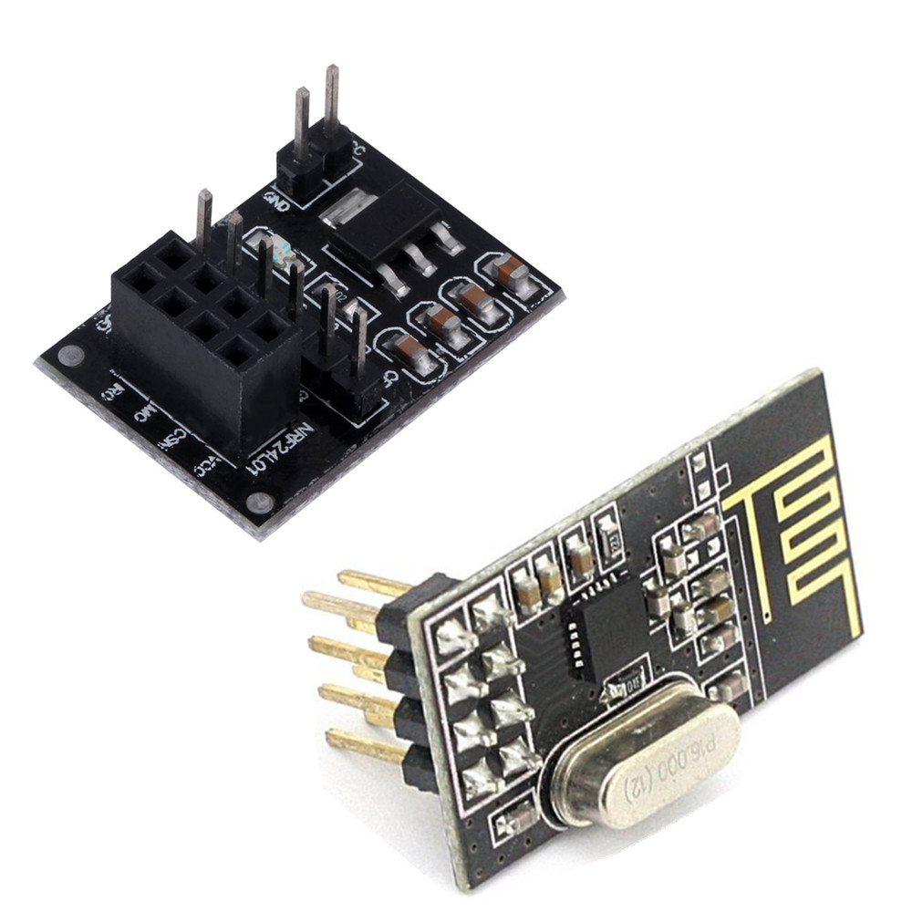 Wireless Transceive​ module 5PCS Socket Adapter plate Board f 10 Pin NRF24L01