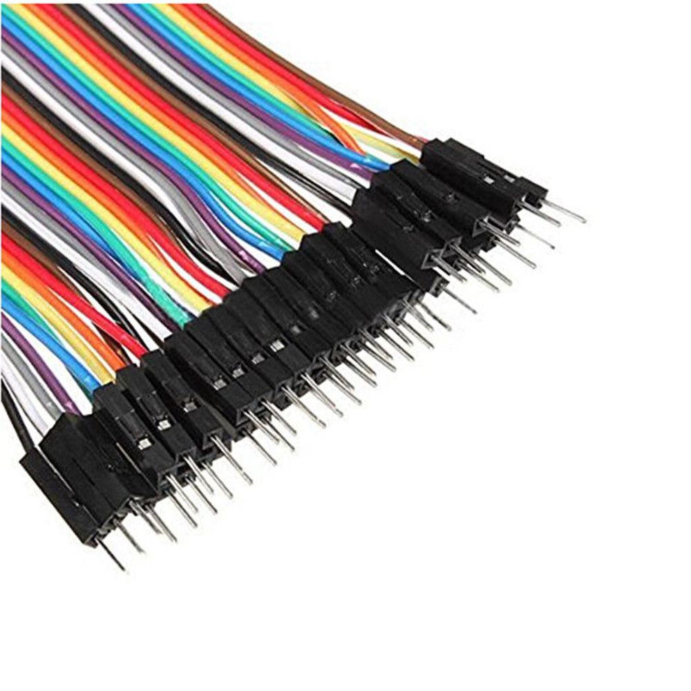 Multi Dupont Male to Female Breadboard Jumper Wire Raspberry Pi Arduino ...