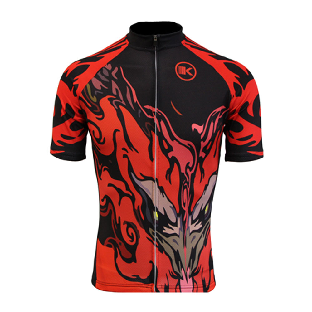 Long Sleeve Cycle Jersey Men/'s Bike Bicycle Cycling Shirts Top Black-Red S-5XL