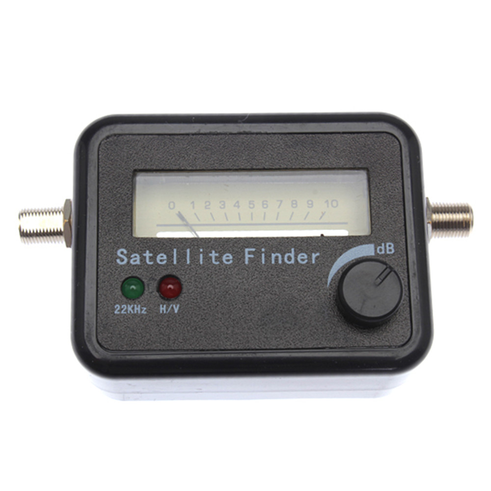 Digital Satellite Signal Dish FTA HD Monitors Signal Strength Meter Finder