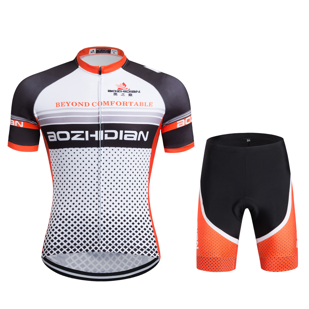 orange bike clothing