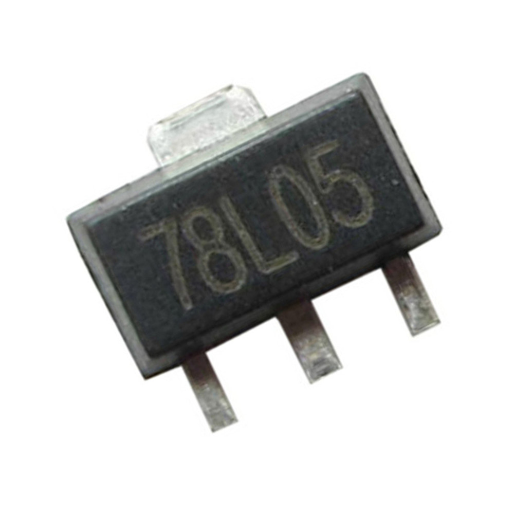 100PCS 78L05 L78L05 7805 Voltage Regulator 5V 100mA SOT-89 SMD