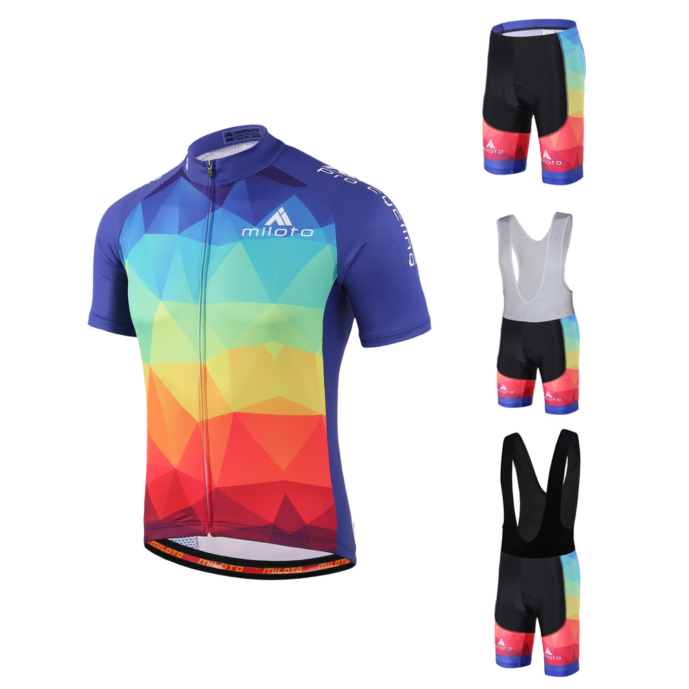 colourful cycling jersey