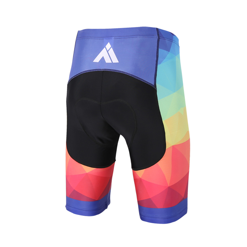 colourful cycling shorts