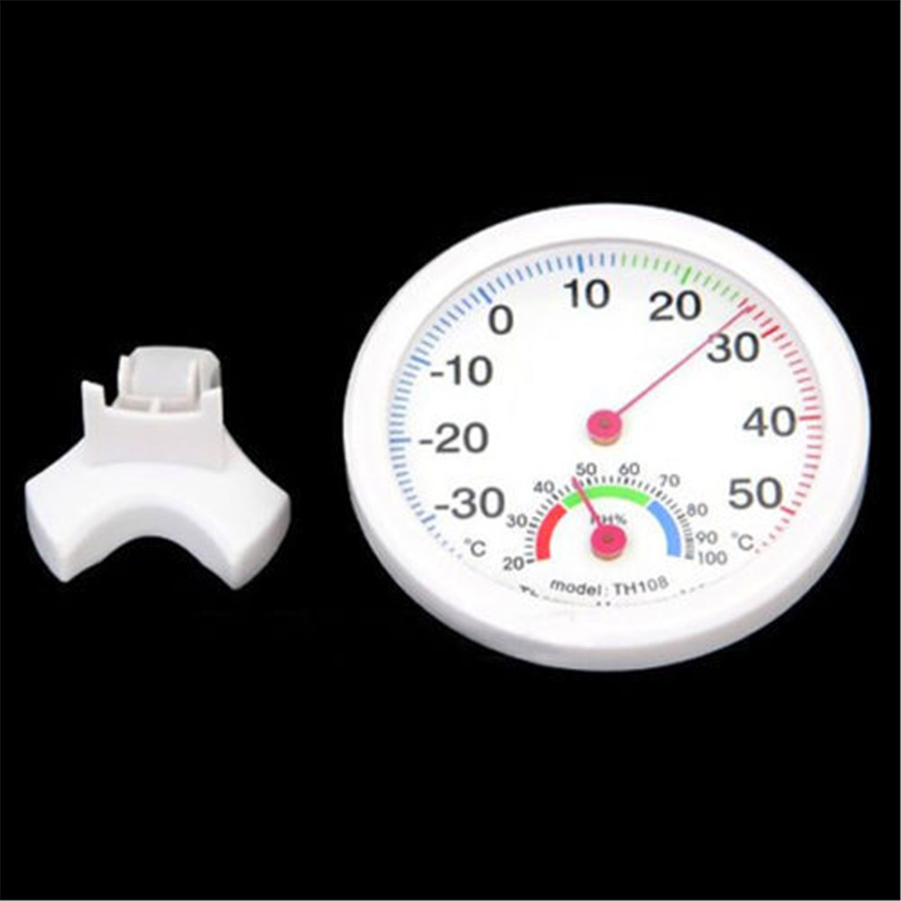 Large Dial Indoor TH108 Hygrometer Humidity Thermometer Temp ...