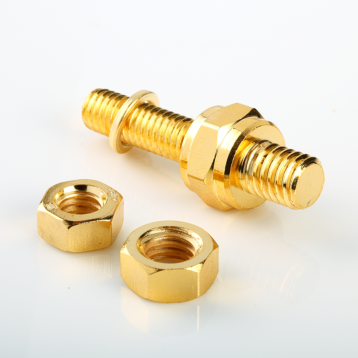 GM Long GOLD PLATED Battery Side Post Terminal Tap Extender GMC Mount