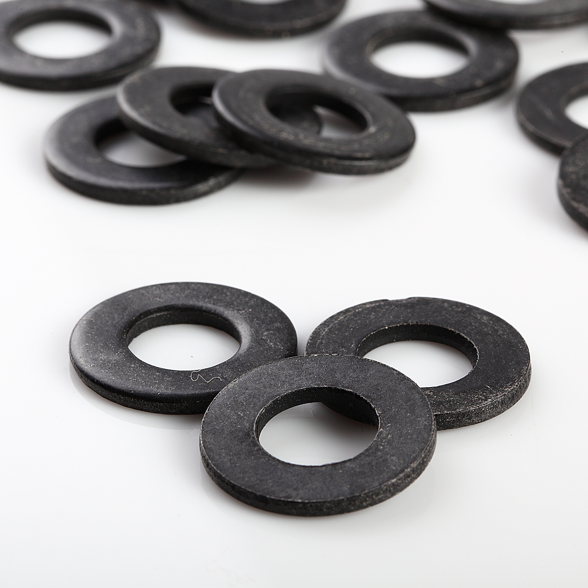 Black Steel Flat Washer 3/8 Qty 100 Flat Washer eBay