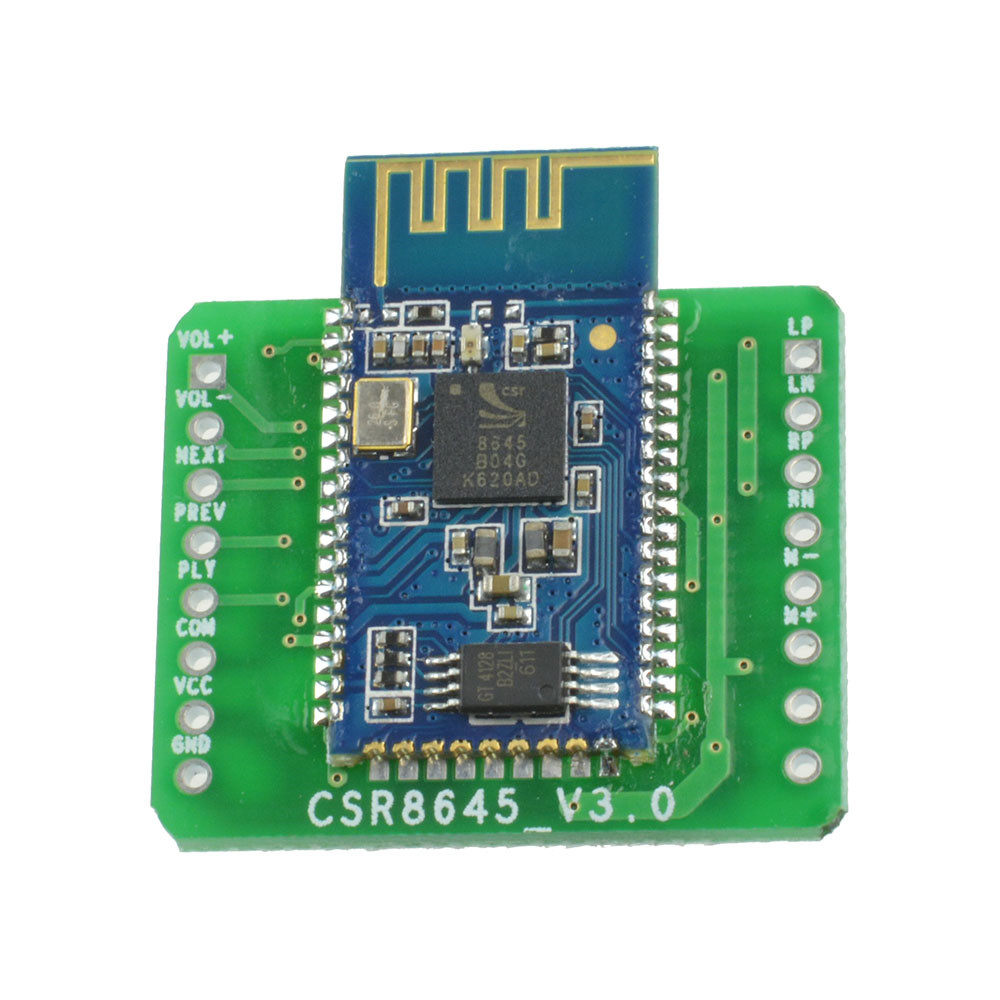 CSR8645 Bluetooth 4.0 Amplifier Board 5W+5W APT-X Stereo CSR8645 Bluetooth 4.0 Amplifier Board 5W+5W APT-X Stereo