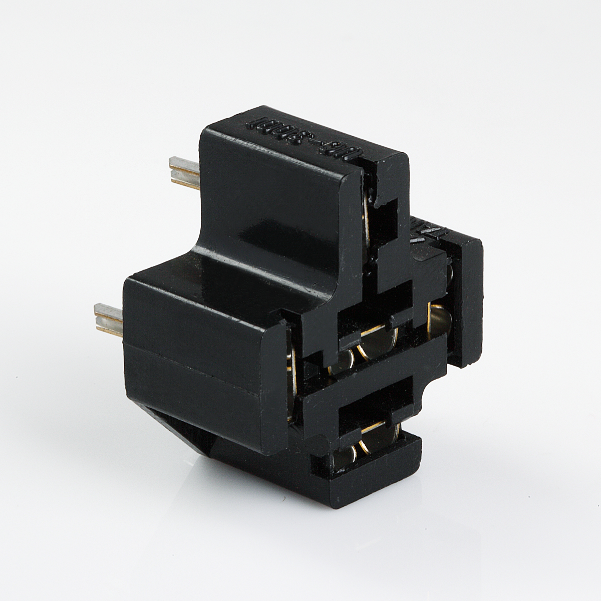 Relay Socket With Connectors Solder Pin Connector 5 Pin Free Shipping