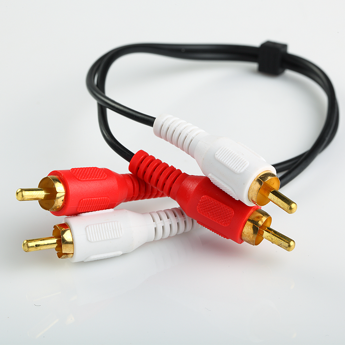 1 Foot RCA Cable Gold Plated Audio Sound System eBay