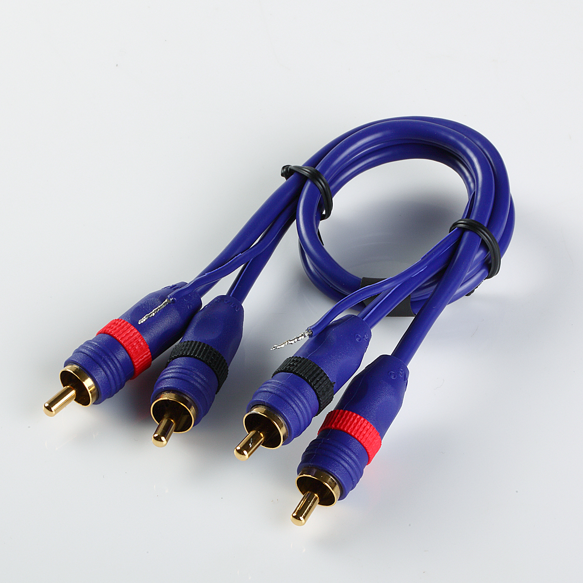 1ft 1' HIGH PERFORMANCE DIRECTIONAL BALANCE RCA 2 Male to Male Audio