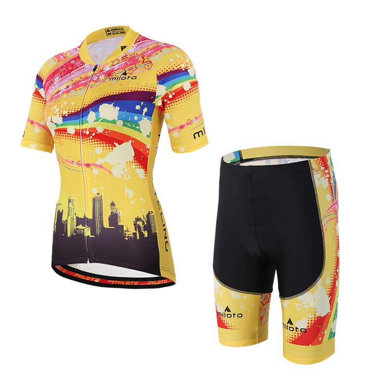 cycling shorts shirt set