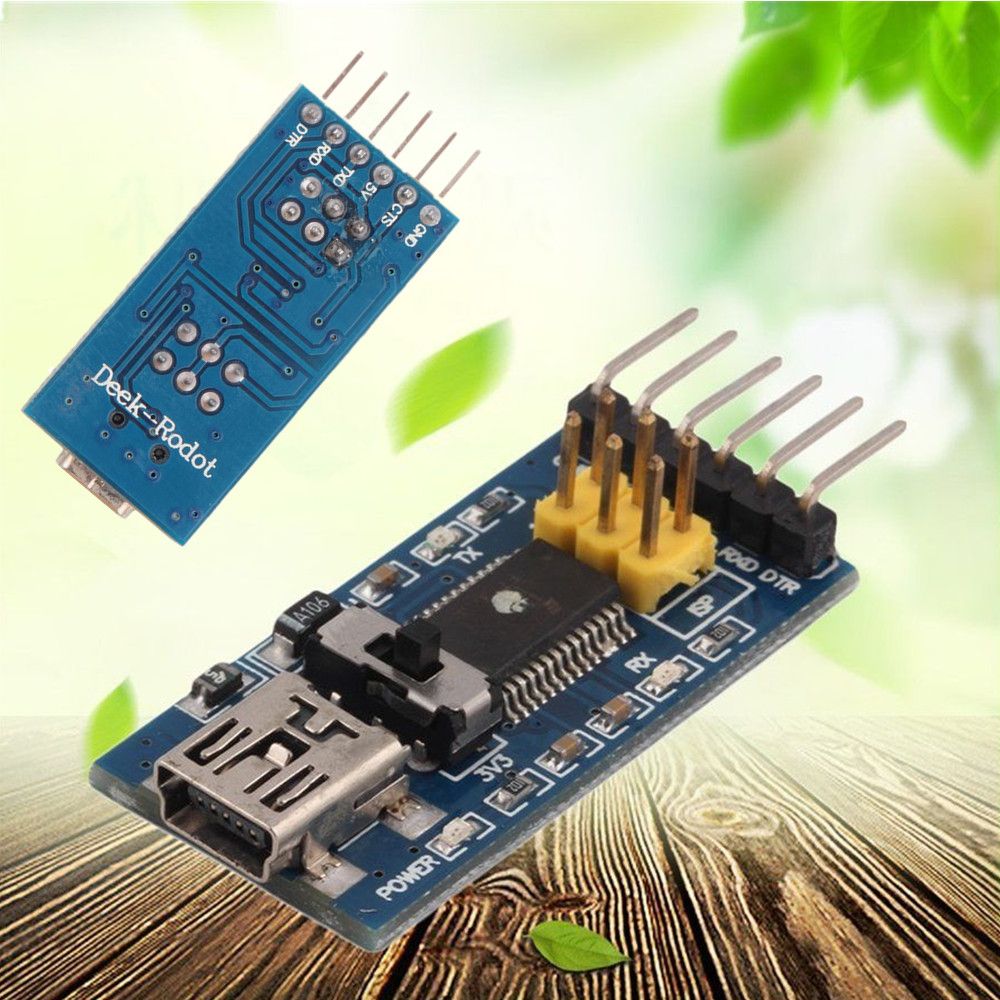 Ftdi Adapter Ft232rl Usb To Ttl Serial For 33v And 5v Pro Mini For Arduino Nano Ebay 9326