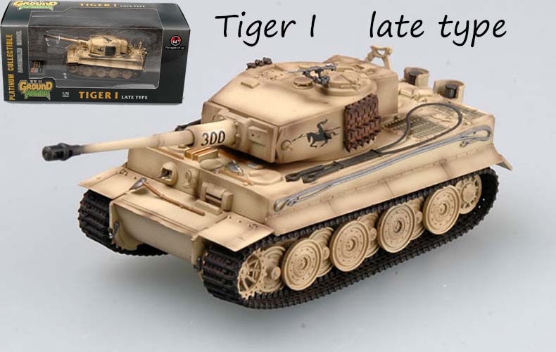 german tiger i battle tank rc sound 1/24 model wwii heavy panzer with airsoft metal cannon