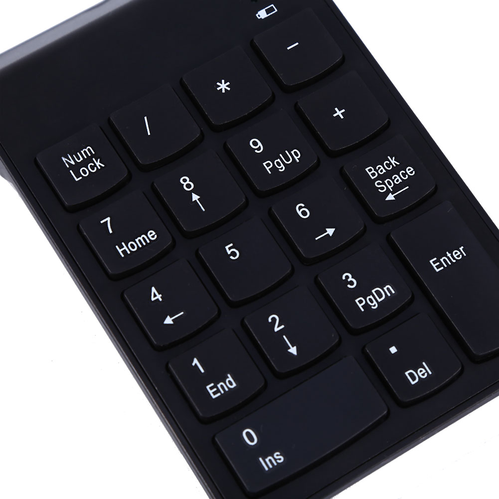 Wireless Bluetooth Number Numeric Keypad 18 Keys Keyboard Win / Androd ...