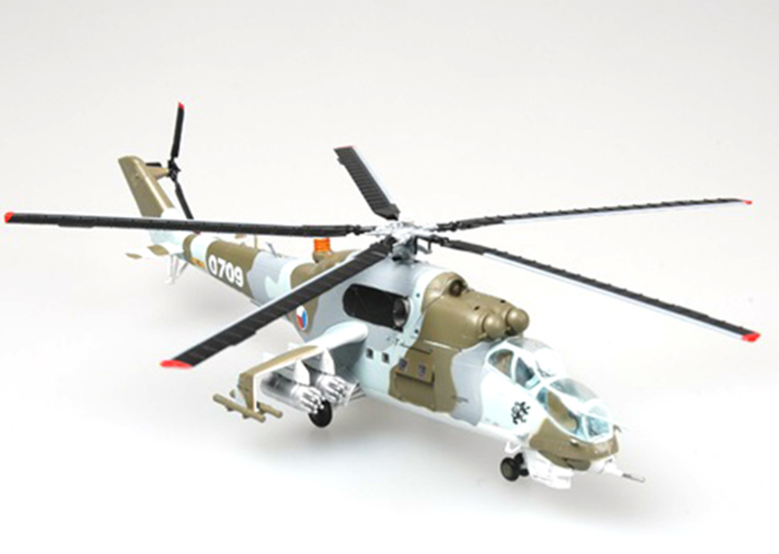 Czech air force Mil Mi-24 hind helicopter 1/72 non diecast plane Easy ...