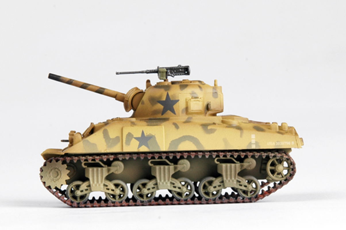 how did the us military camouflage sherman tank