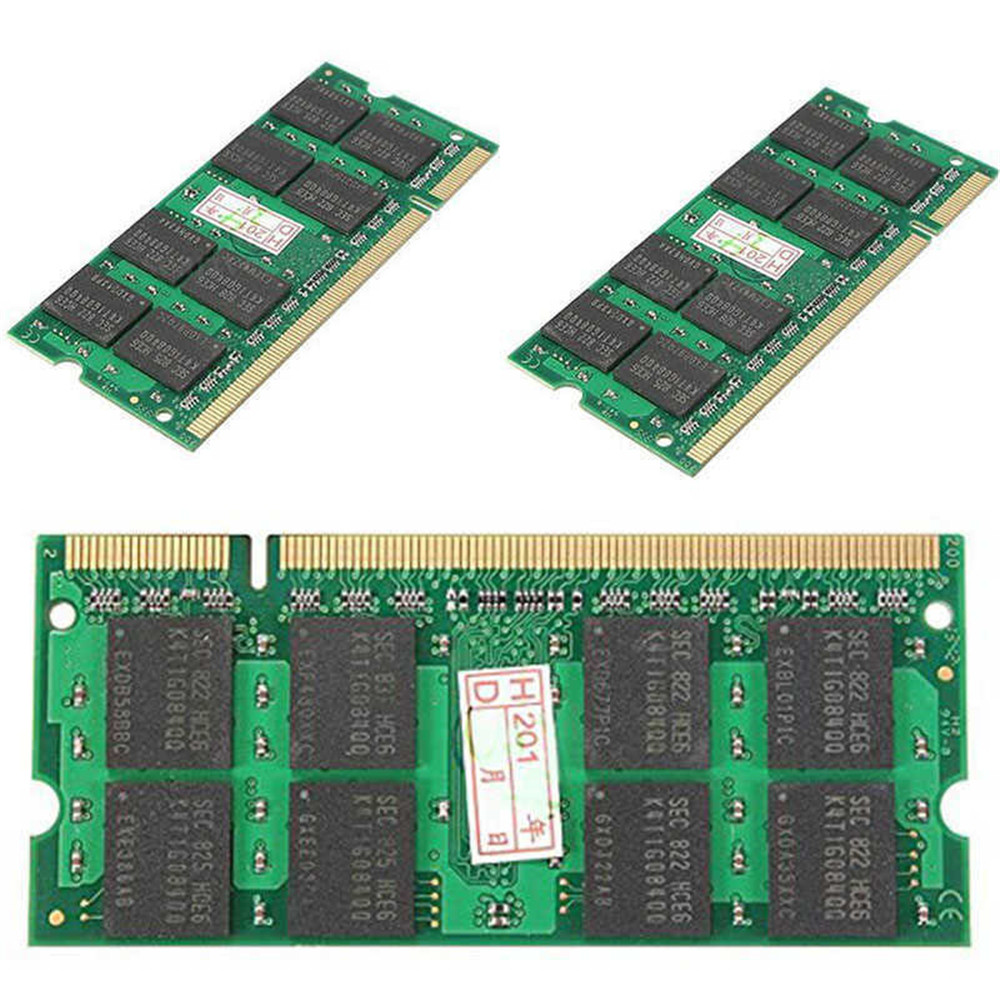 2GB SODIMM PC 5300 667MHz SDRAM DDR2 RAM PC2-5300 200Pin LAPTOP Memory