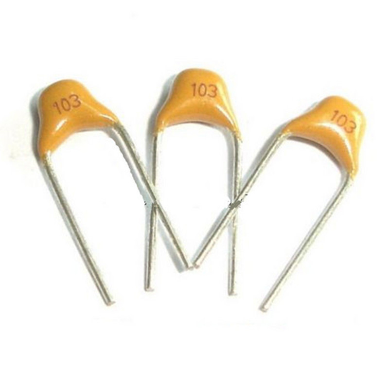 100Pcs 103 50V 0.01uF Monolithic Ceramic Chip Capacitor