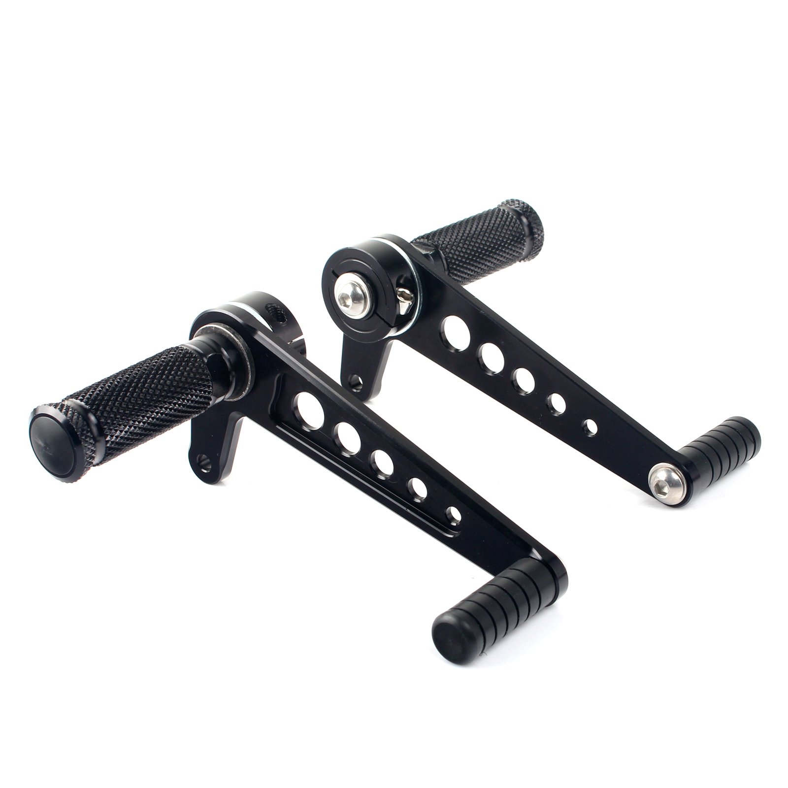 Universal Rear Sets Foot Pegs Rests Cafe Racer Custom CB 450 500 550 ...