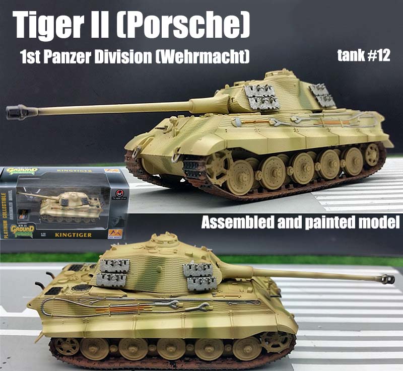 diecast tiger tank