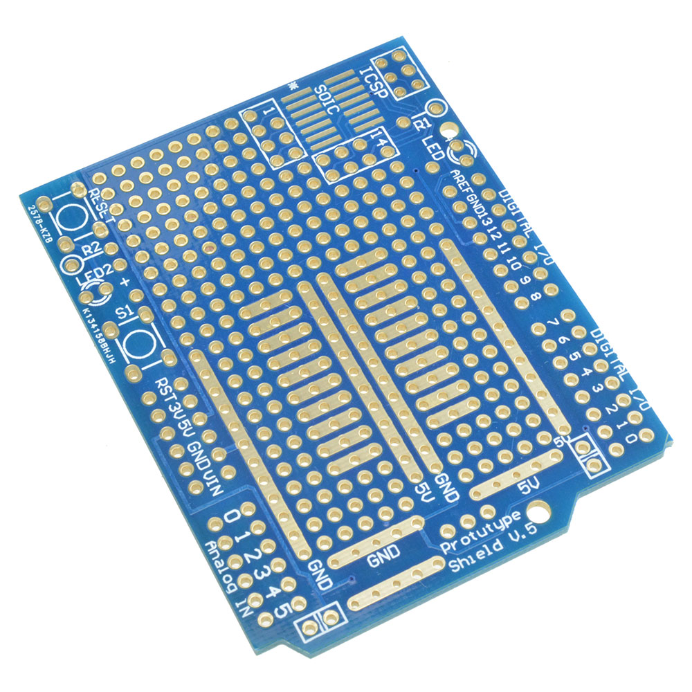 DIY Prototype PCB for Arduino UNO R3 Shield Board FR-4 Fiber 2mm+2.54mm