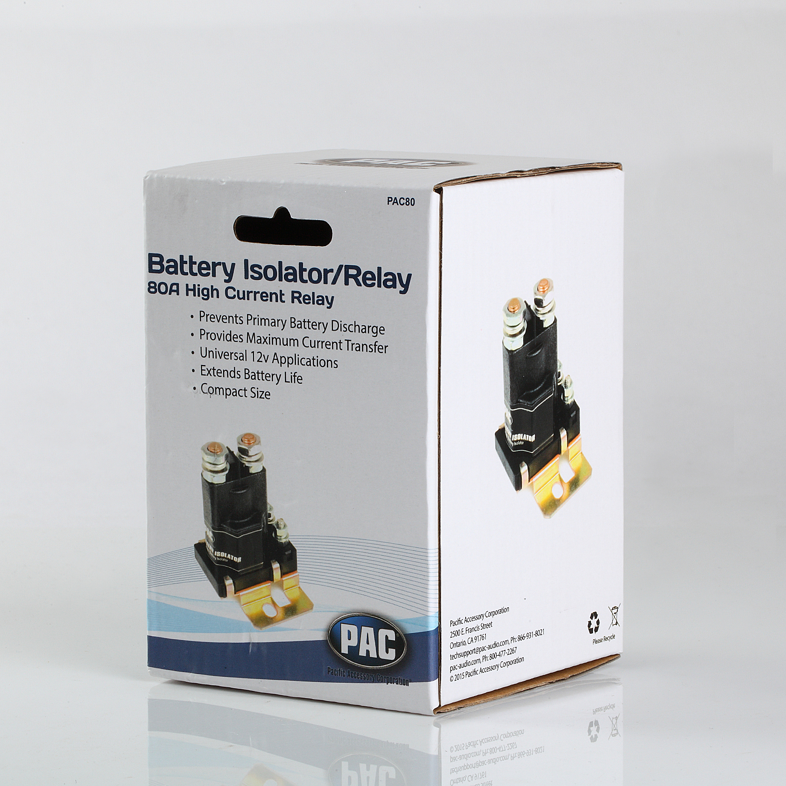 amp battery isolator relay