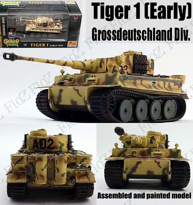 tiger tank diecast model