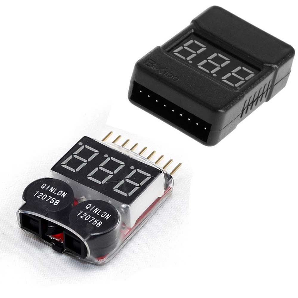 Bms 10s Tester Batteria Lipo Li-ion 2-6S 1-8S - Monitor Tensione Con Allarme Buzzer Tester Per Batterie RC - Foto 3