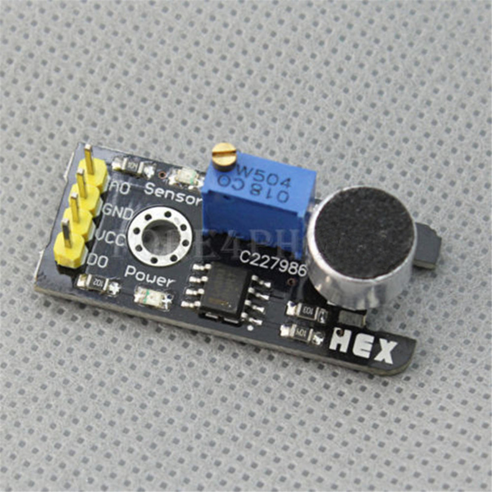 Newest Analog Sound Sensor Board Module Microphone MIC Controller For ...