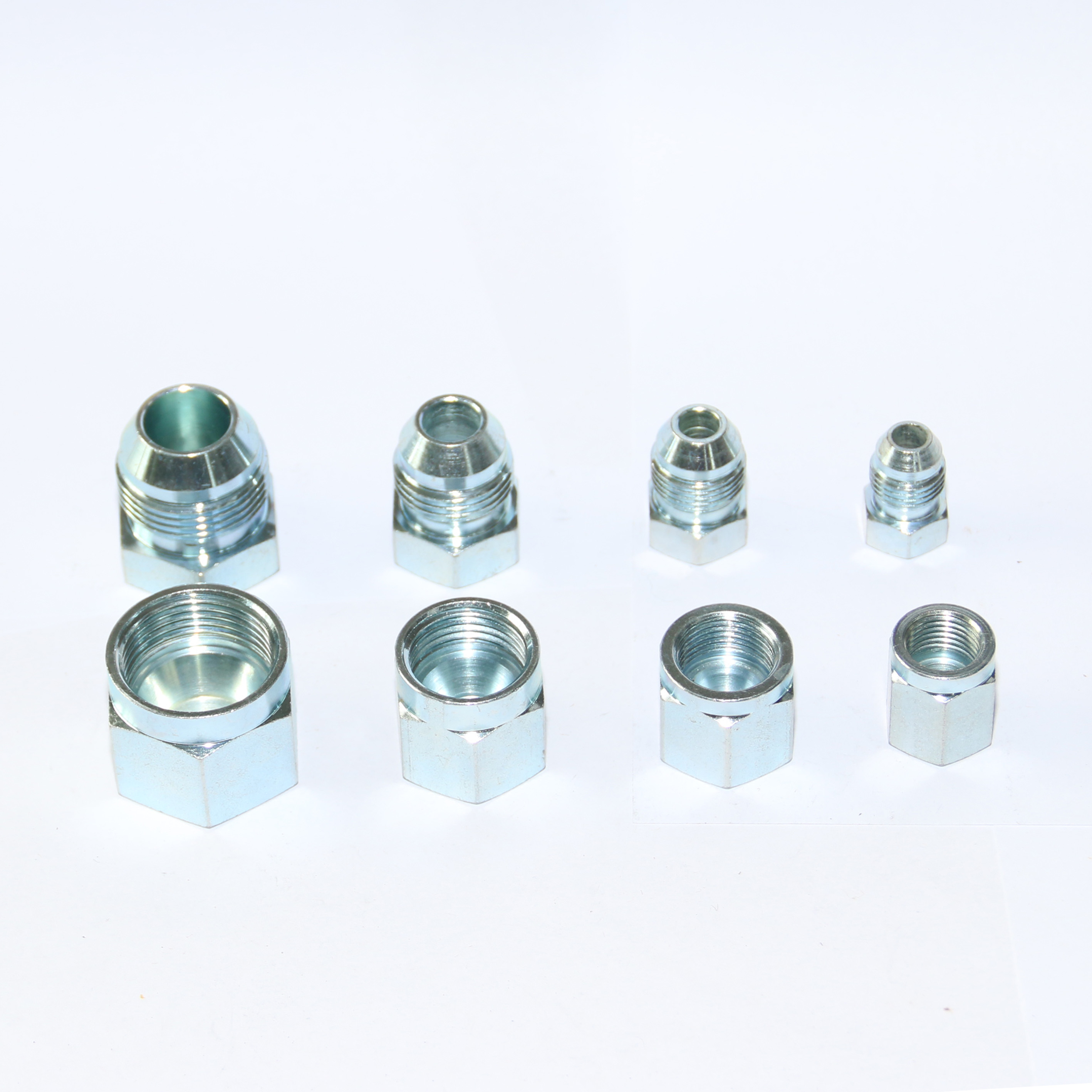 Hydraulic JIS30 Cap and Plug Adapter Fittings for Excavator Kobelco-16 Pack