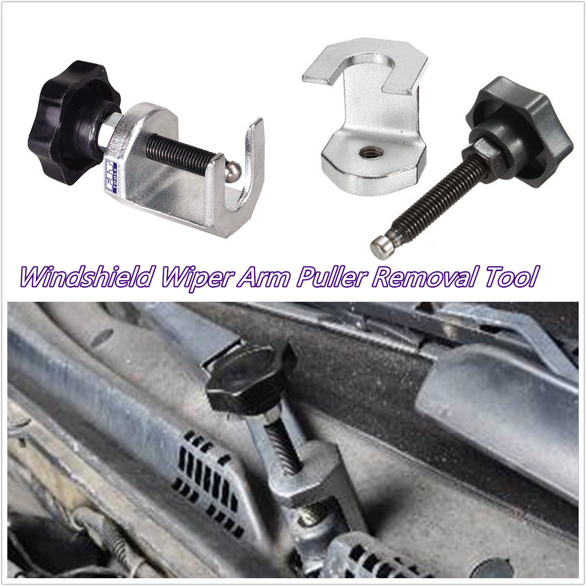 Professional DIY Adjustable Car Offroad Windshield Wiper Arm Puller