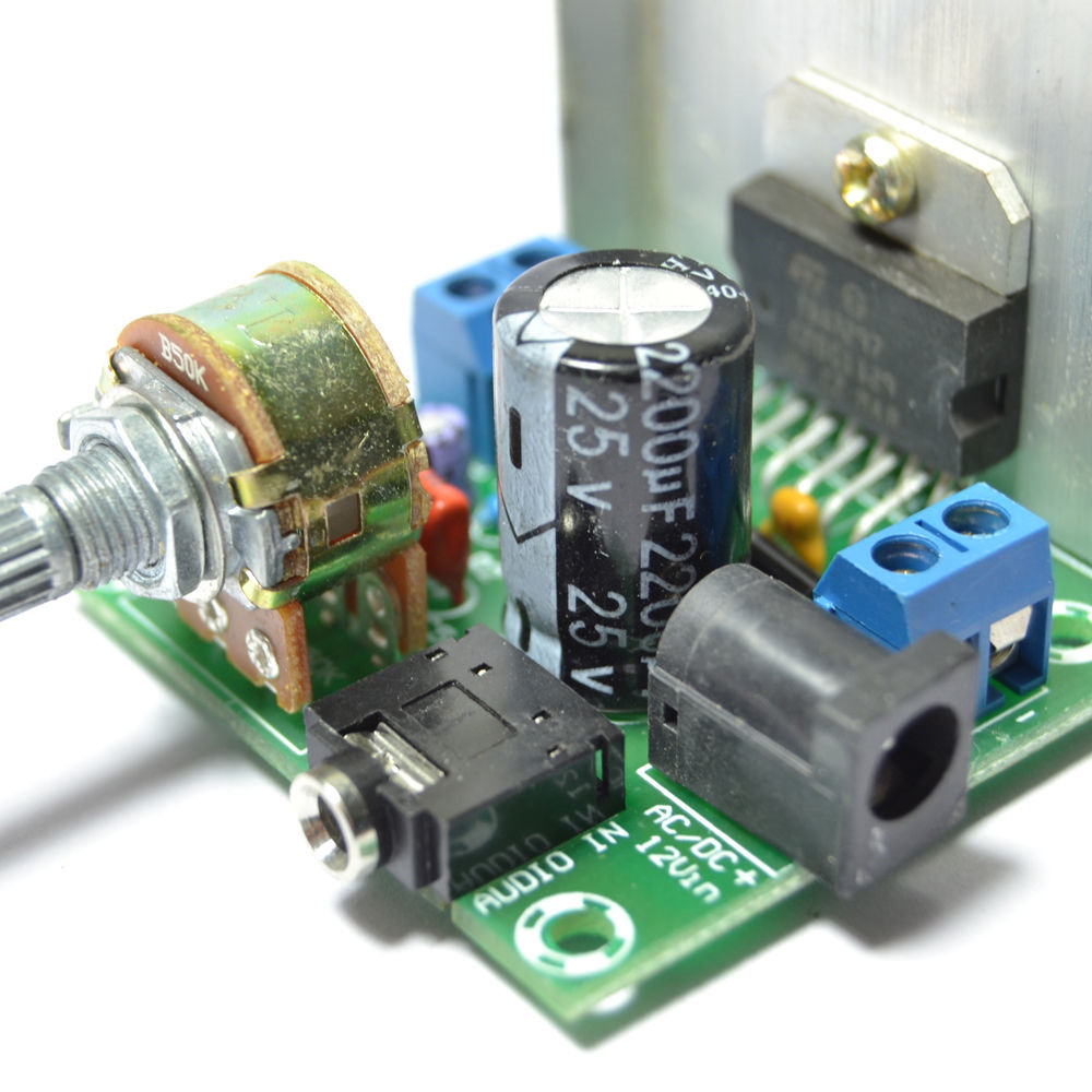 TDA7297 2 * 15W Verstärkerplatine Dual Channel DIY Audio Bausatz 12V AC/DC