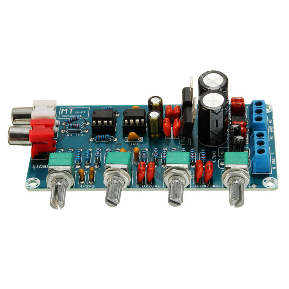 Do it Yourself Kit NE5532 HIFI OpAmp Vorverstärker Volume EQ Tone Amplifier Control Board eBay