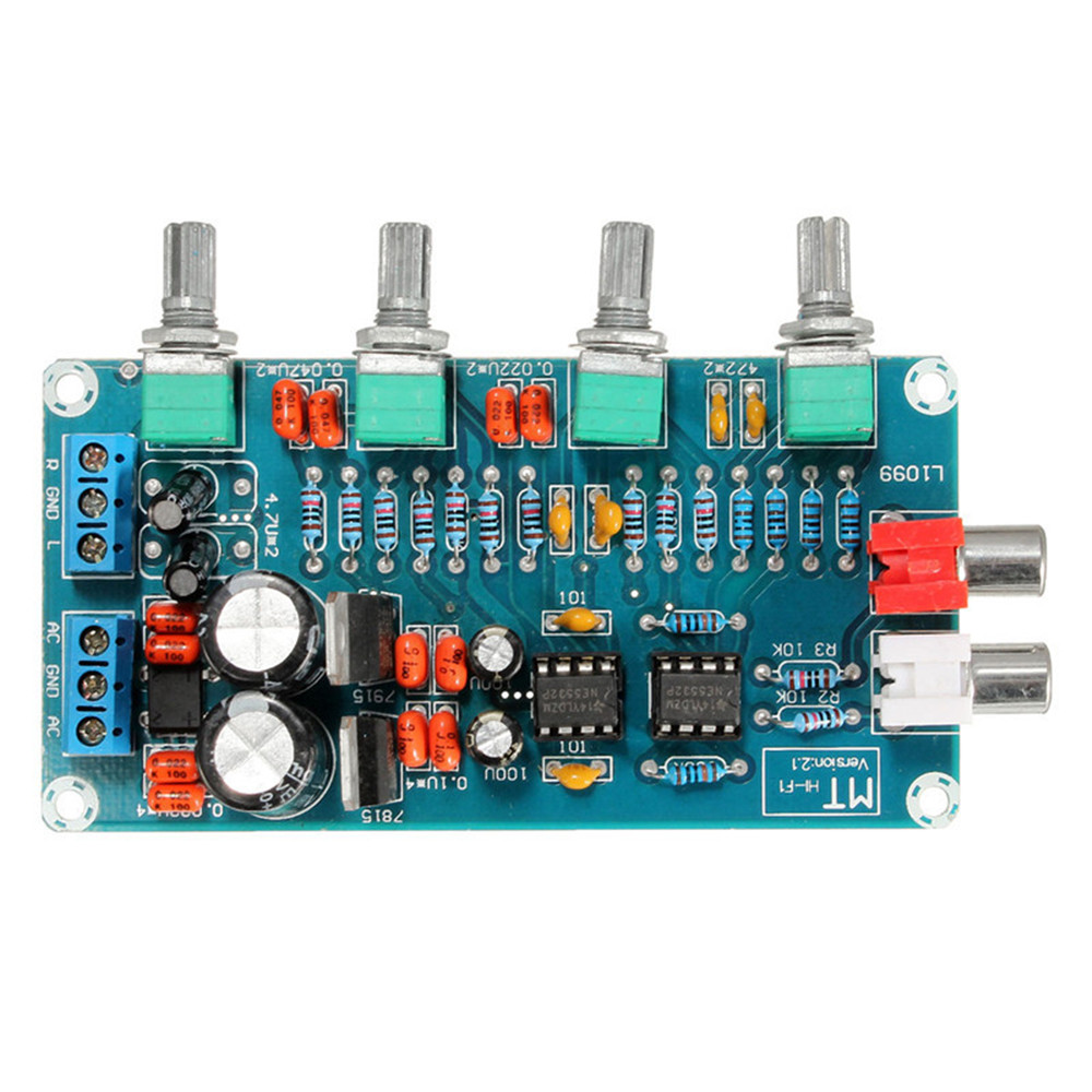Do it Yourself Kit NE5532 HIFI OpAmp Vorverstärker Volume EQ Tone Amplifier Control Board eBay
