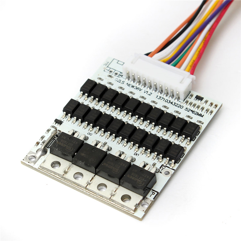 10S 36V 40A LI-ION Zelle Batterie Schutz Bms PCB Platine Mit Balance Set DA