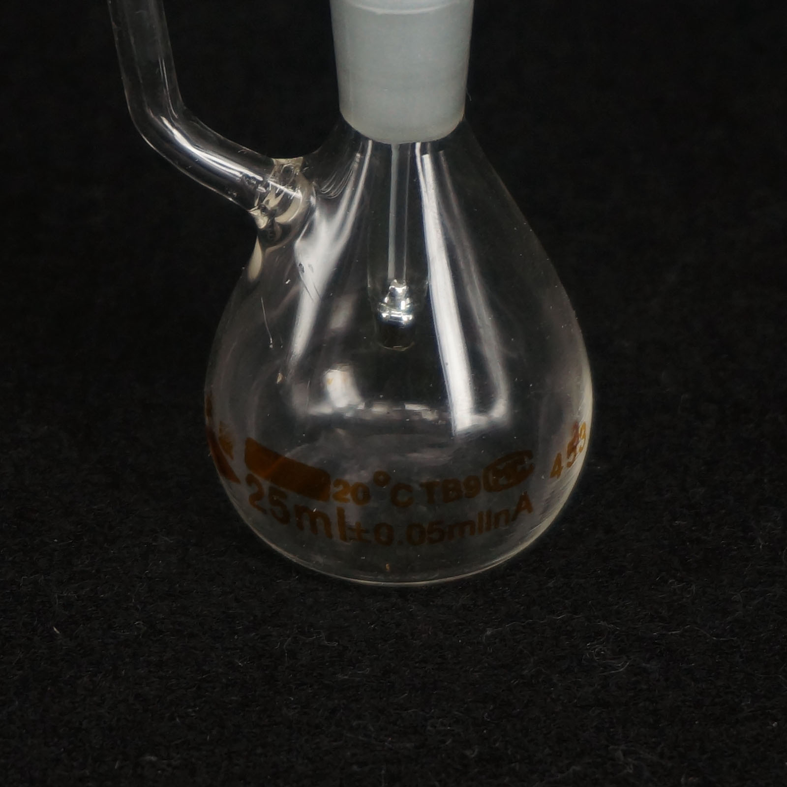 5/10/25/50/100ml With Thermostatic Pycnometer Glass Gravity Bottle Class A Lab - Picture 13 of 16