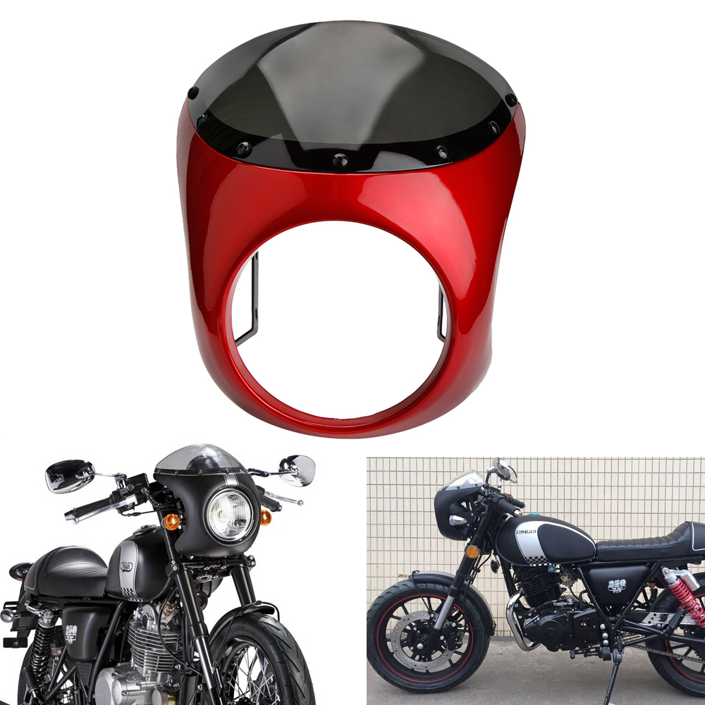 Carenado Y Parabrisas FastMoto Viper 1/4 De Café Racer / Drag Racing | 3 Piezas | ABS | Incluye Herrajes