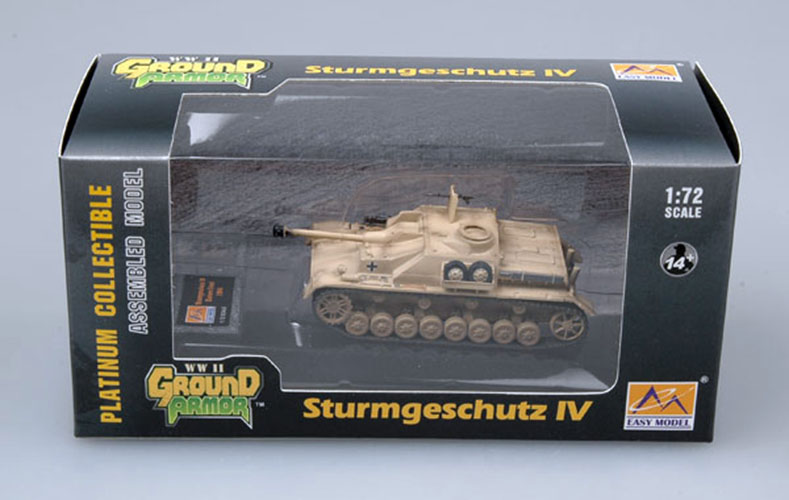 WWII Sturmgeschutz StuG IV assault gun Tank Eastern 1944 1:72