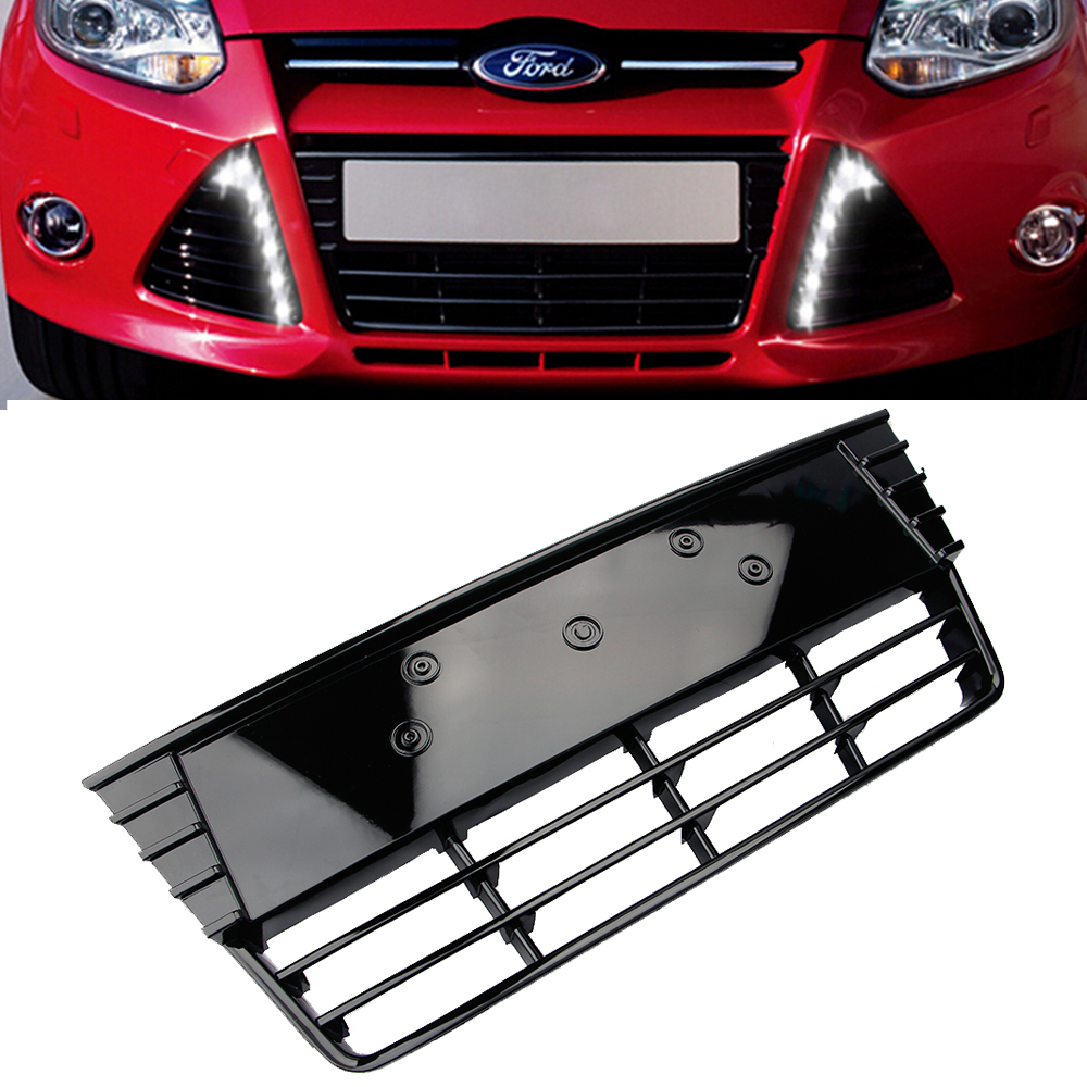 For Ford Focus 2012 2013 2014 Front Lower Center Grille Grill OEM Gloss