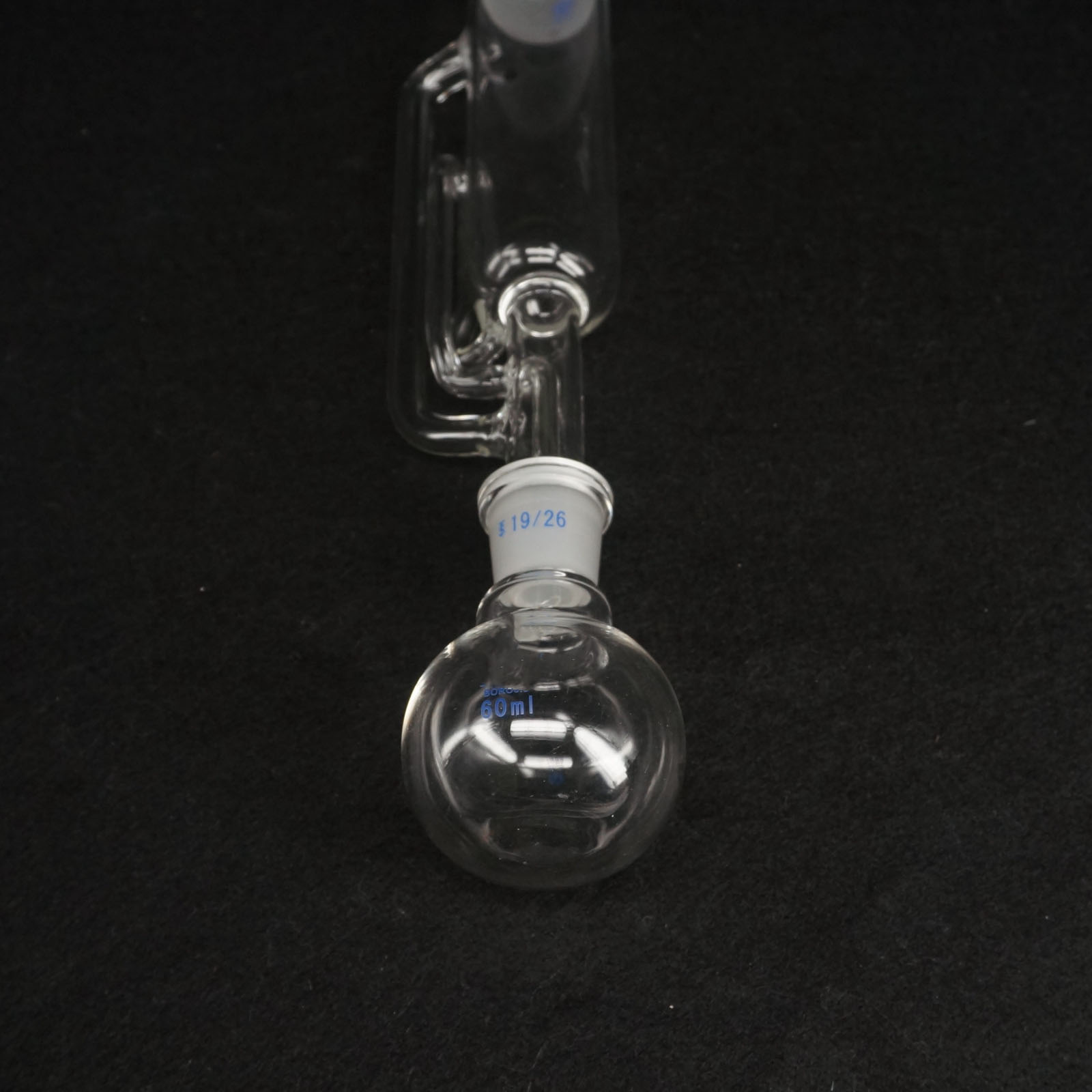 Aparato de extracción de vidrio 60/150/250/500 ml Soxhlet con condensador de bobina - Imagen 7 de 13