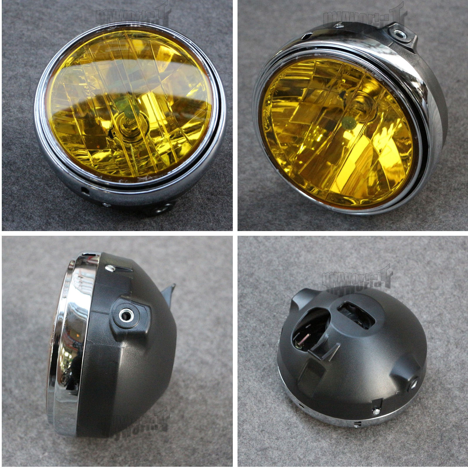 Motorcycle Headlight Assembly Headlamp Light Fit For Honda CB400/750