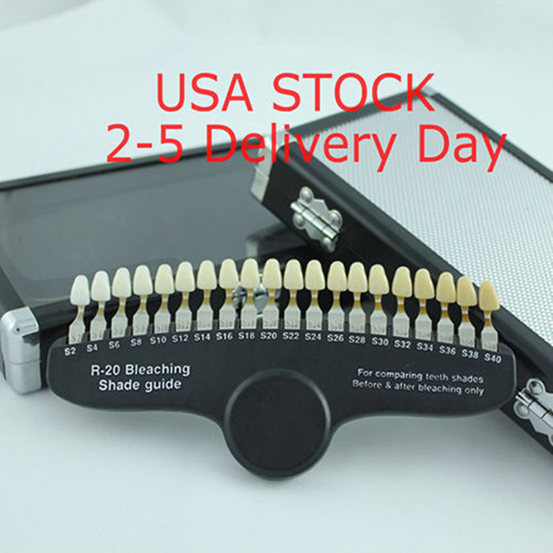 Us 3d R20 Professional Dental Tooth Teeth Whitening Shade Guide Dentist