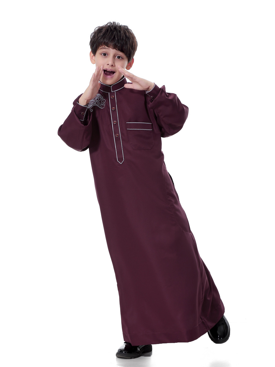 Prince Robe Arab Jubba Thobe Boys Arabian Prince Robe - Islamic Abaya Middle Eastern ...