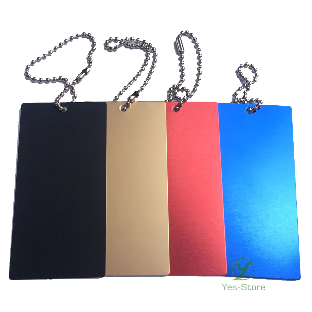 anodized aluminum luggage tags