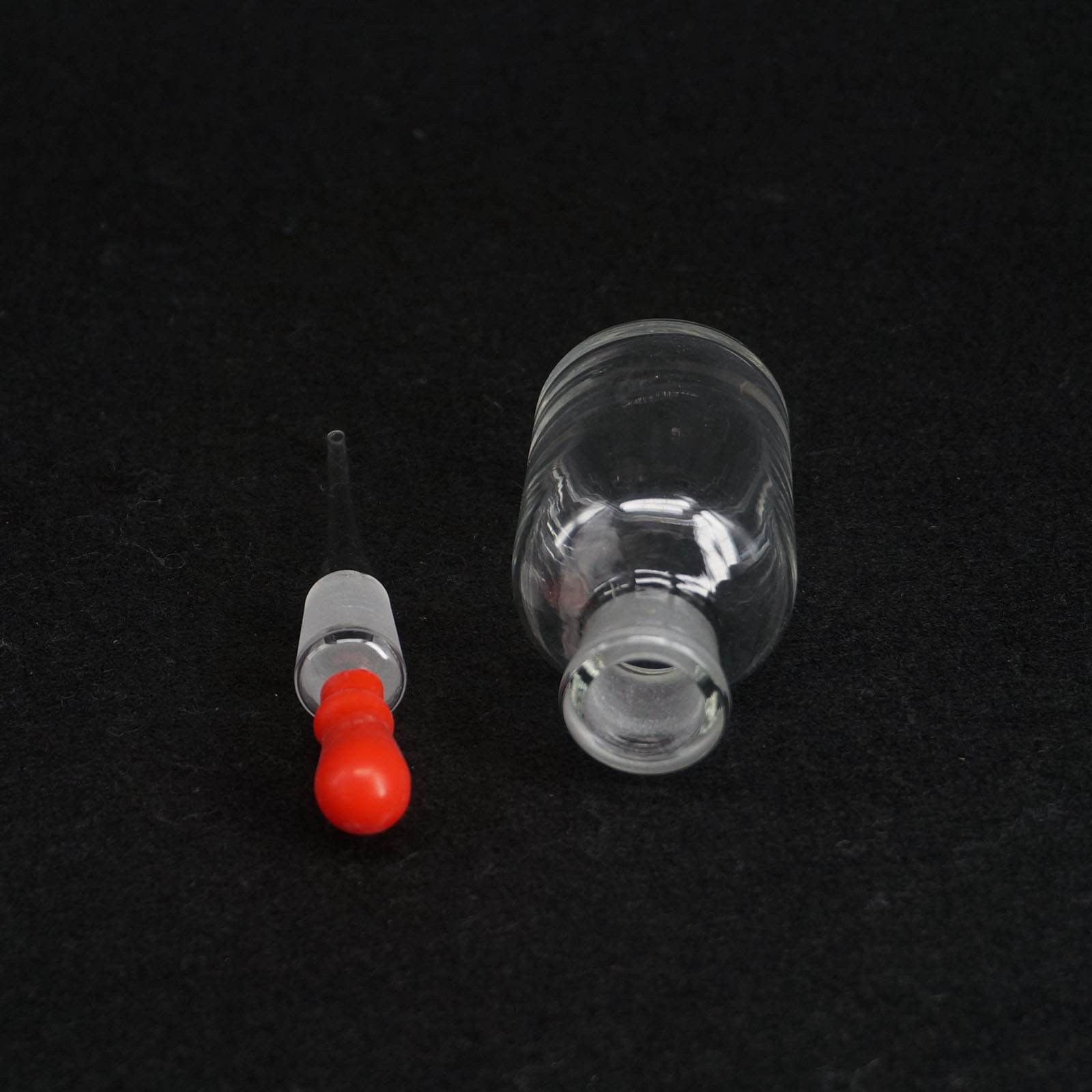 30/60/125ML Clear Glass Dropping Bottle Pipette With Ground Stopper and Dropper