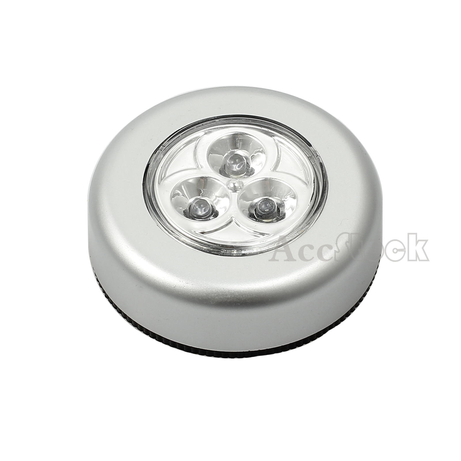 10pcs 3LED Touch push on/off Light self-stick on click battery operated ...