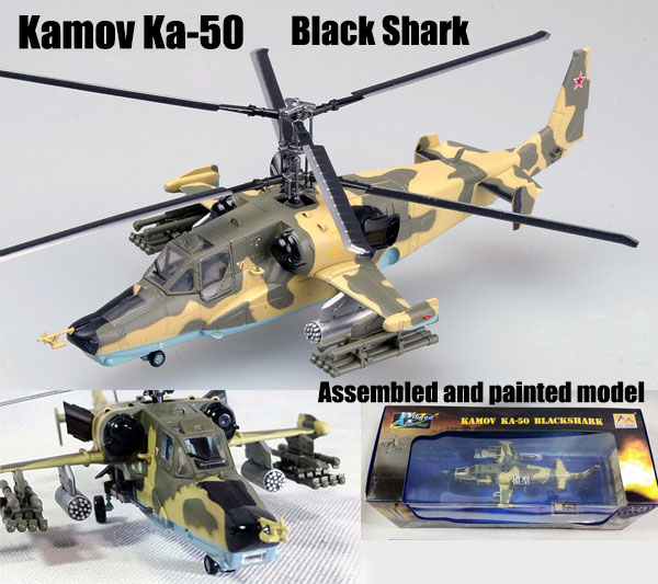 Russian Air Force kamov Ka-50 Black Shark Attack Helicopter No21 1//72 Easy model